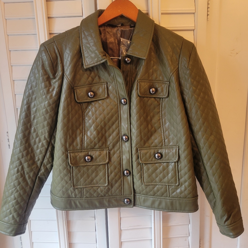 G by Giuliani Black Label Olive Green Jacket